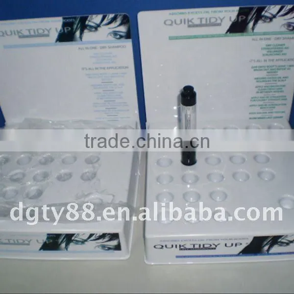 thermoforming vacuum thick film blister plastic pen holder with cave