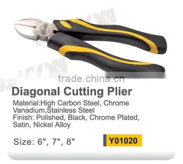 Nikel Plated High Quality Long Nose Plier With TPR Handle photo-3