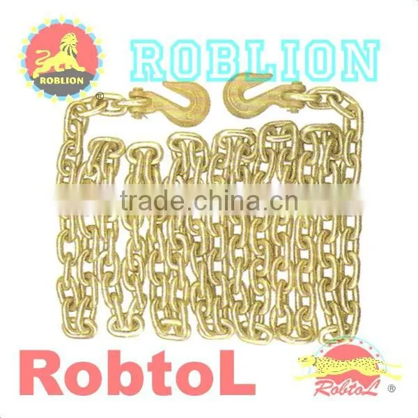 USA Standard Chain With Hooks-Chains With Clevis/Eye Grab Hooks On Both End