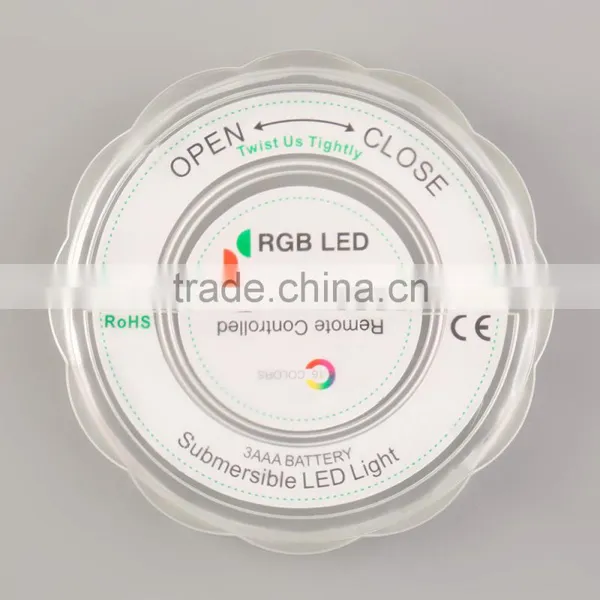 1Pc Remote Control RGB 10LED Multi-function Underwater Light For Diving/fish Lamp photo-6