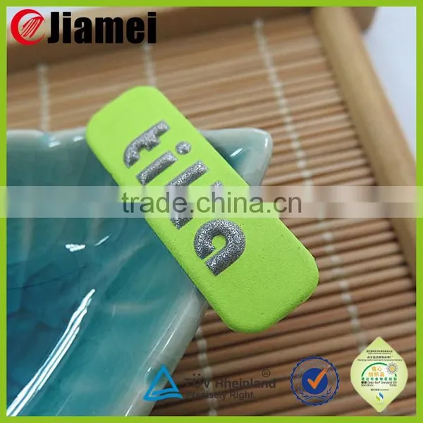 Custom Garment Pvc Logo Embossed Reflective Label/patch/tag photo-6