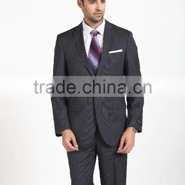 2015 Fashion Designed/striped Business Suits for Man / Jacket & Pant photo-3