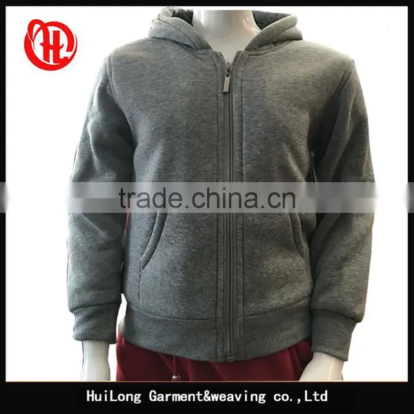 Children Apparel Winter Boys Plain Hoodies photo-3