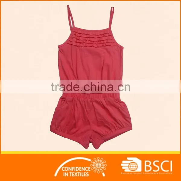 Little Girl Fashion Overall Jumpsuit Wear photo-3