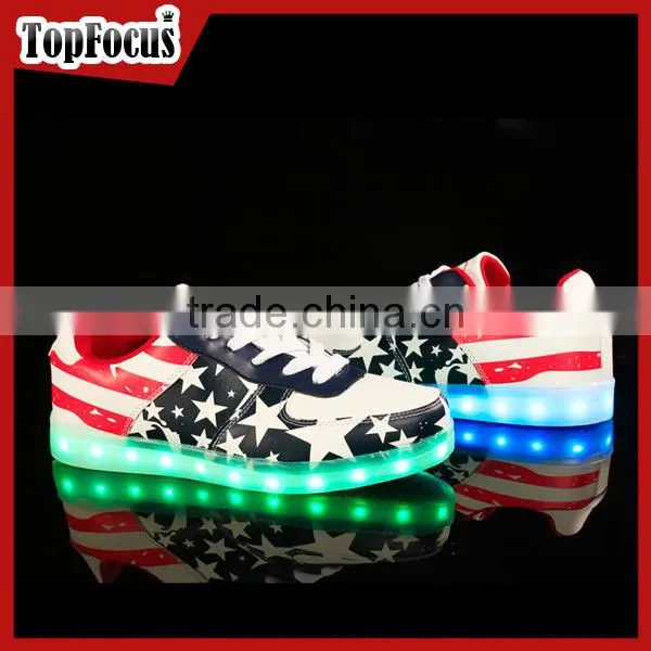 USB Charging Children Led Shoes Boys,girls Lighted Shoes Kids Led Flash Shoes photo-2