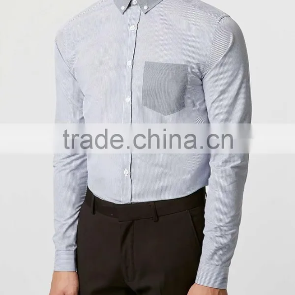 Mixed Stripe Gingham Long Sleeve Smart Shirt photo-2