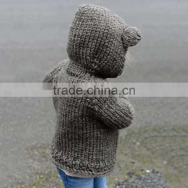 S17698A Infant Clothes Children Cardigan Kids Sweater photo-3