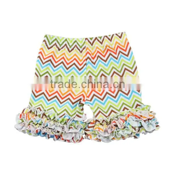 2017 Best Seller Wholesale Sweat Shorts Ruffle Icing Shorts Baby Boutique Wholesale photo-2