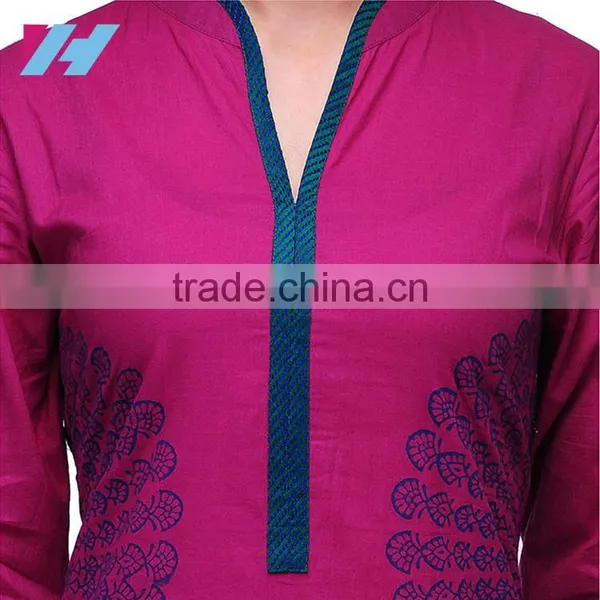 Wholesale Fitness Apparel Ladies Fancy Long Kurta photo-3