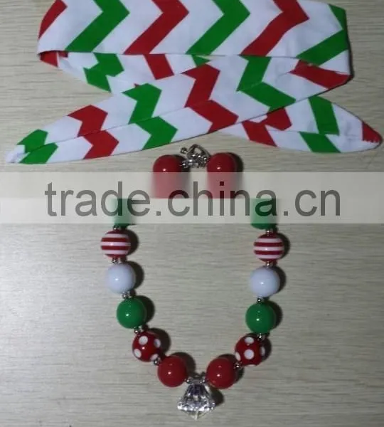 2014 New Style Hot Sale -mas Necklace and Hendband Sets