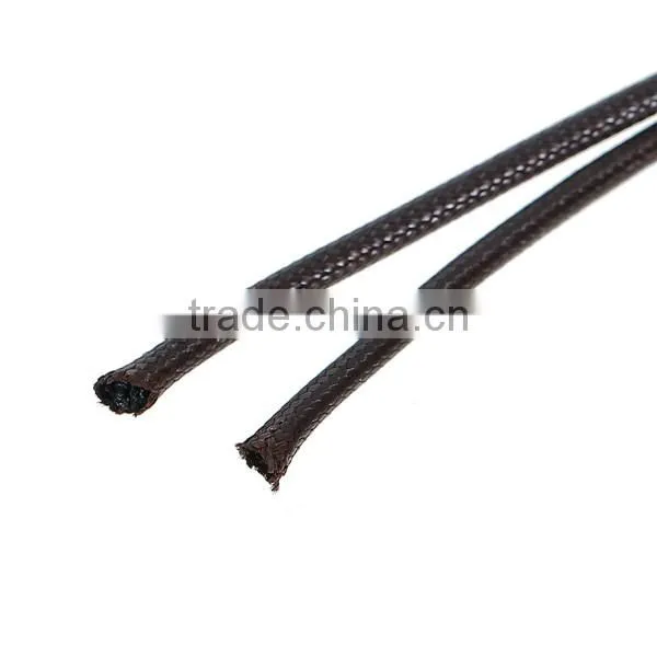 Polyamide Nylon Jewelry Thread Cord Coffee 3mm photo-2