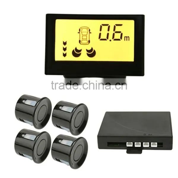 LCD Display Three Colours Background Auto Parking Sensor System photo-4