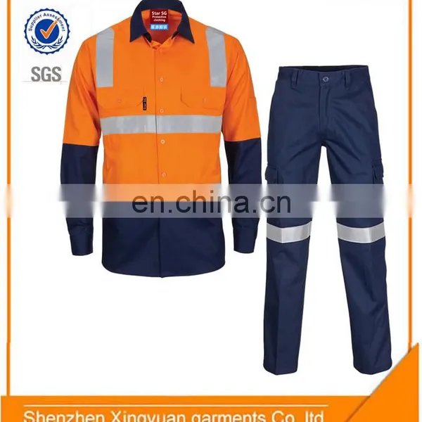 OEM Custom Design Unisex Protective Work Clothing Men for Industry Work Wear photo-3