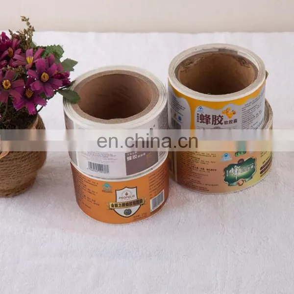 Custom Glossy Roll Adhesive Label /sticker Roll Logo Printed Label photo-4