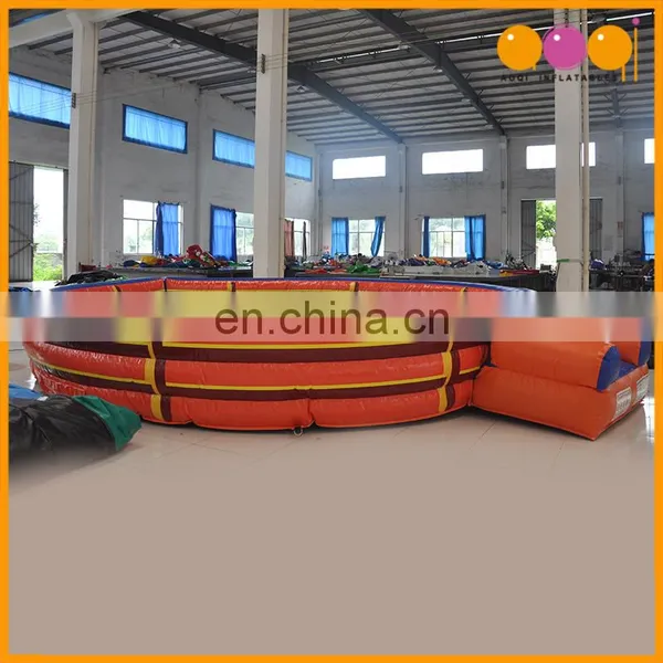 Amusement Park Sport Games Bull Riding Inflatable Redeo Without Bull photo-5