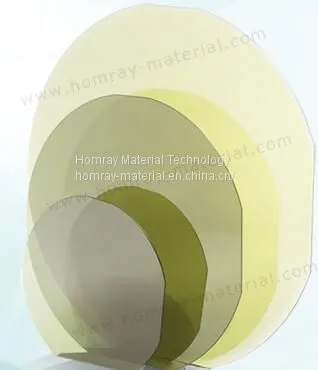 2 Inch Dummy Silicon Carbide Wafer Test SiC Substrate Wafer photo-2
