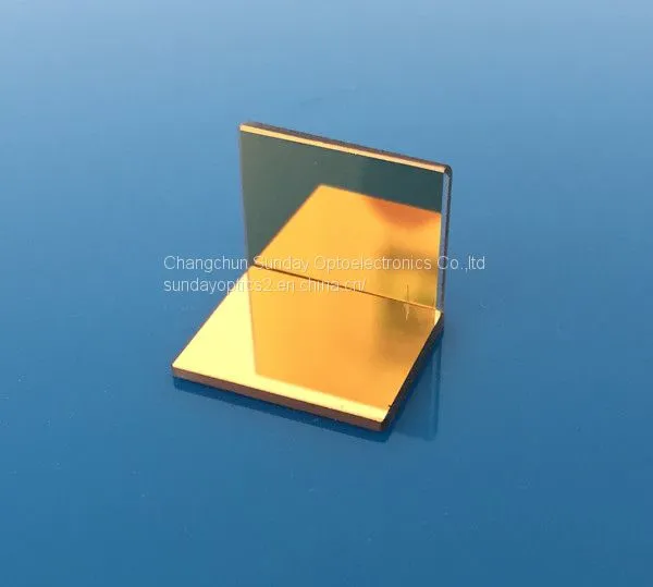 Bk7  Guled Golden Metal Mirror  1/10 lambda  Dia.12.7mm