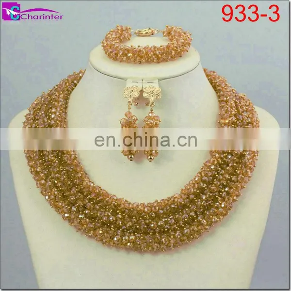 African Hand Made Beads Costume African Jewelry Sets African Beads Jewelry Set photo-3