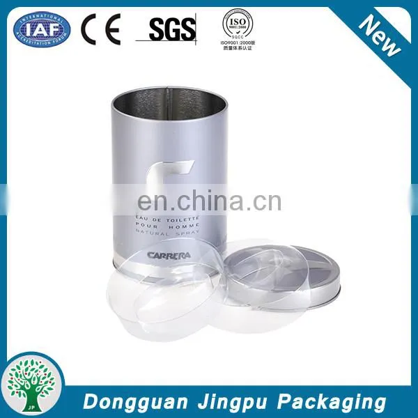 Dongguan Facotry Metal Perfume Bottle Metal Tin Box