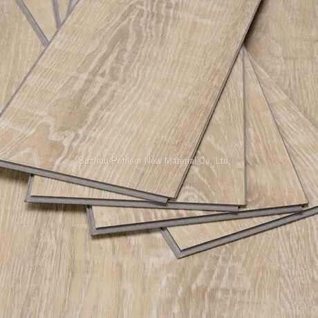 Slotted Vinyl Flooring Unilin Click Lock PVC Floor Tiles