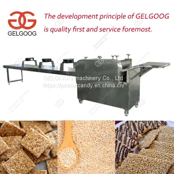 Stable Performance Sesame Candy Bar Making Machine Production Line With Big Capacity photo-2