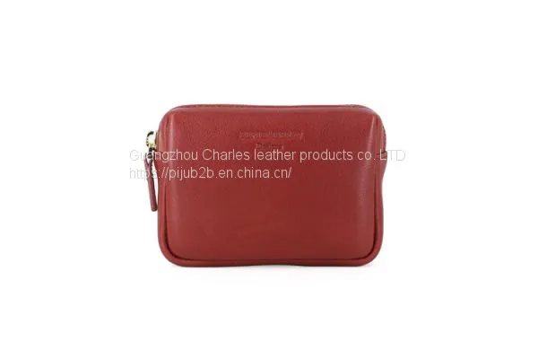 Customized Original Leather Coin Purse Female Hand Zipper Leather Three-dimensional Coin Bag Card Bag Storage Bag Small Wallet Male