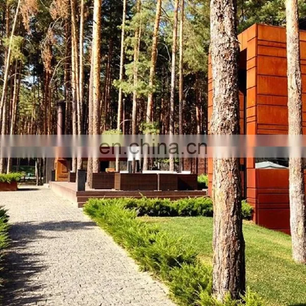 Corten Wall Cladding CORTEN A Weathering Steel Panel Price m2 photo-5