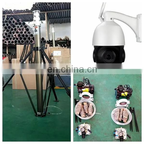 Portable Tripod Telescopic Camera Mast With Supporting Poles 4 Meters photo-3