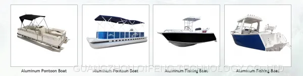 YACHT aluminum pontoon party boat for family