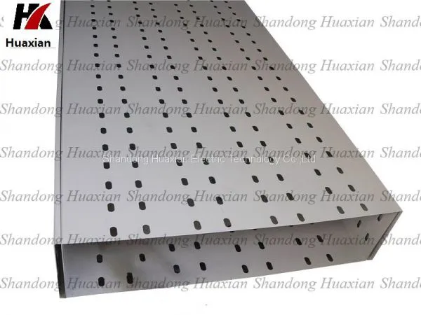 Certificate Manufactures Direct Sale Galvanized Perforated Electrical Cable Trays photo-2