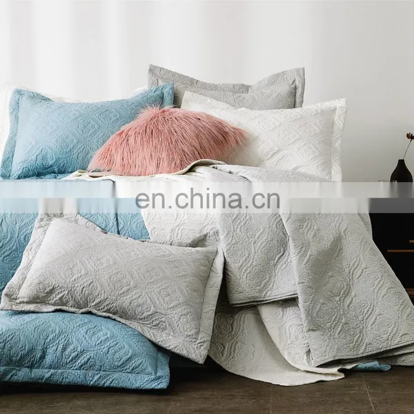 Luxury Heavy Solid Color Microfiber Twin Queen Size Bed Comforter Set Bedding Pillow Sham Quilt photo-7
