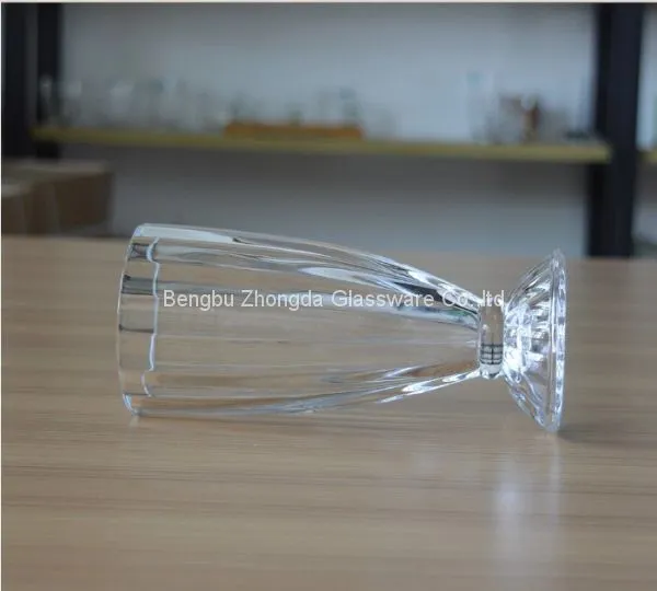 Machine Pressed Cheap Ice Cream Glass Cup photo-2