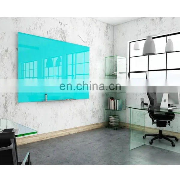 Dongguan Factory Direct Tempered White Spray Glass Marking Board photo-3