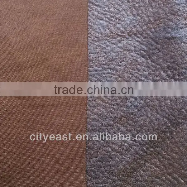 New Design Bronzed Faux Suede Fabric Bonded With Single-Sided Velvet Fabric For Sofa photo-5