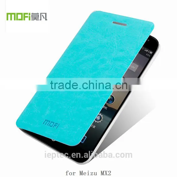 2016 MOFi Case Handset Coque Housing for Meizu MX2, Funda Celular Flip Leather Back Cover for Meizu MX2 photo-5