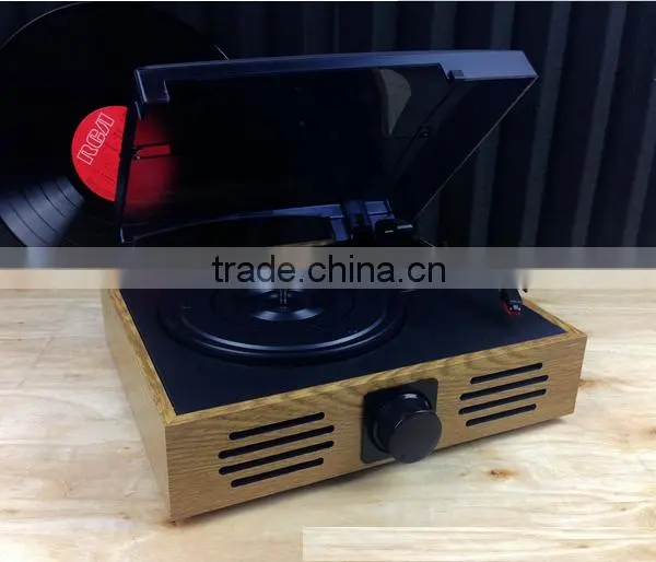 Classic Vintage Design!!! Simple Turntable& Vinyl Record LP& Gramophone With PC Link/3 Speed LP photo-3