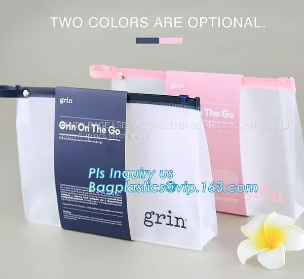 Make up Cosmetic Bag Toiletry Bathing Pouch,PVC Clear Cosmetic Makeup Toiletry Travel Wash Bag Pouch, Bagease, Bagplastics