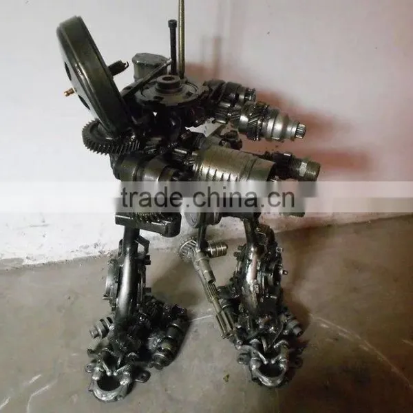 Ironhide Large Outdoor Sculpture Cartoon Figure Iron Man Sculpture for Public Plaza Exhibition Celebration photo-3
