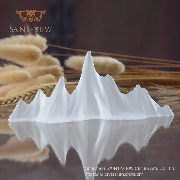 2022 New Design Crystal Decor Deer Mini Statue Sculpture Chopsticks Rack Asian Zen Life photo-4