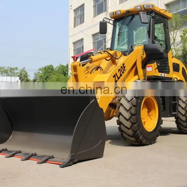 Factory Direct Efficient 2ton Engineering /Earth-moving Machinery ZL20 920 Shovel Loader Front Loader With Wood Grapple photo-2