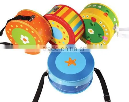 2015 Christmas Gift Scottish Musical Instruments Wooden Drum Kids Wooden Drum Set Toy Drum Head Goat Skin Musical photo-2