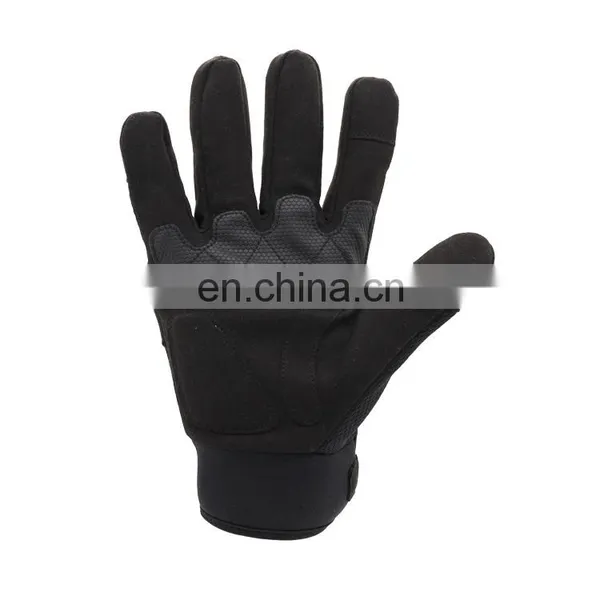 Wholesale Protection Cut Resist Impact Motorcycle Safety Gloves Men Racing Gloves In Black photo-3