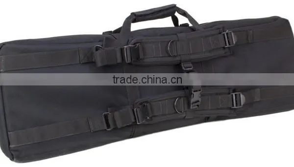36 Double Rifle Case - 36" Padded Long Gun Case & Rifle Storage Backpack With Molle Pouches, Integrated Pistol Cases photo-3