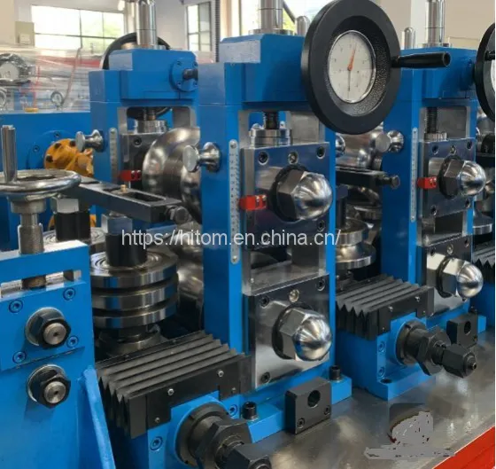 Black Carbon Steel High Frequency Seam Welded Profile Production Line photo-5
