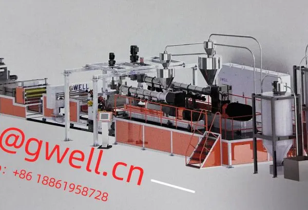 Sheet Extrusion Line / APET PETG CPET Sheet Extrusion Line