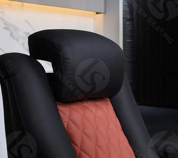 3 Seat Theater Recliner With Power Headreset LS-856CB photo-2