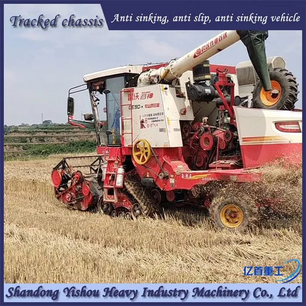 Harvester Anti Sinking Track Chassis Suitable for Muddy Terrain photo-5