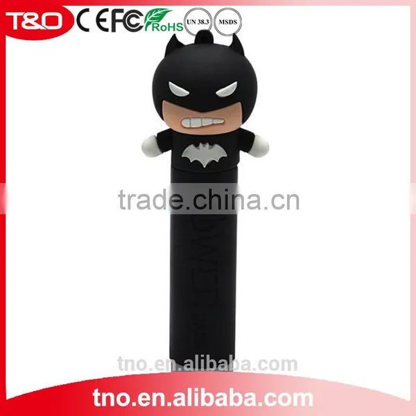2600mAh PVC Power Bank Cartoon Avenger Power Bank for Mobile Phone Quality Choice photo-4