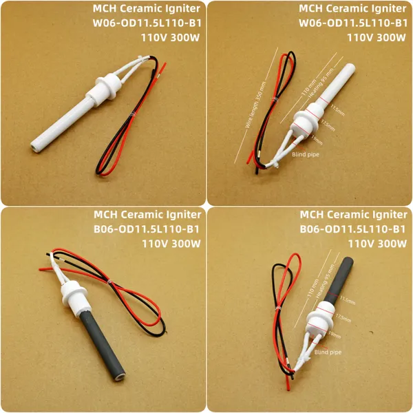 220V300W MCH Ceramic Igniter Ceramic Ignition Stick photo-4