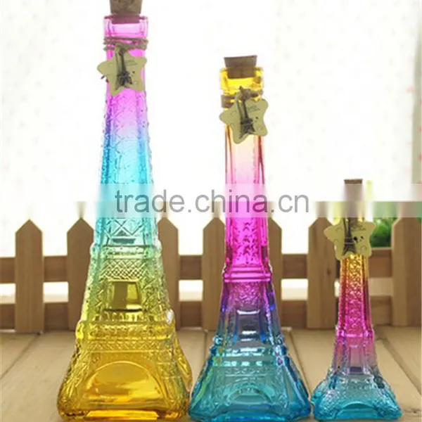 Crackle Glass Vase Ases Modern Romantic Wedding Decorators photo-3